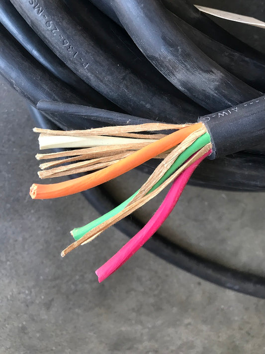 P-136-29-MSHA  (90 FEET LONG)10AWG S/C SOOW 5 CONDUCTOR 90C 600V WATER RESISTANT (UL) A.1.W.CORP