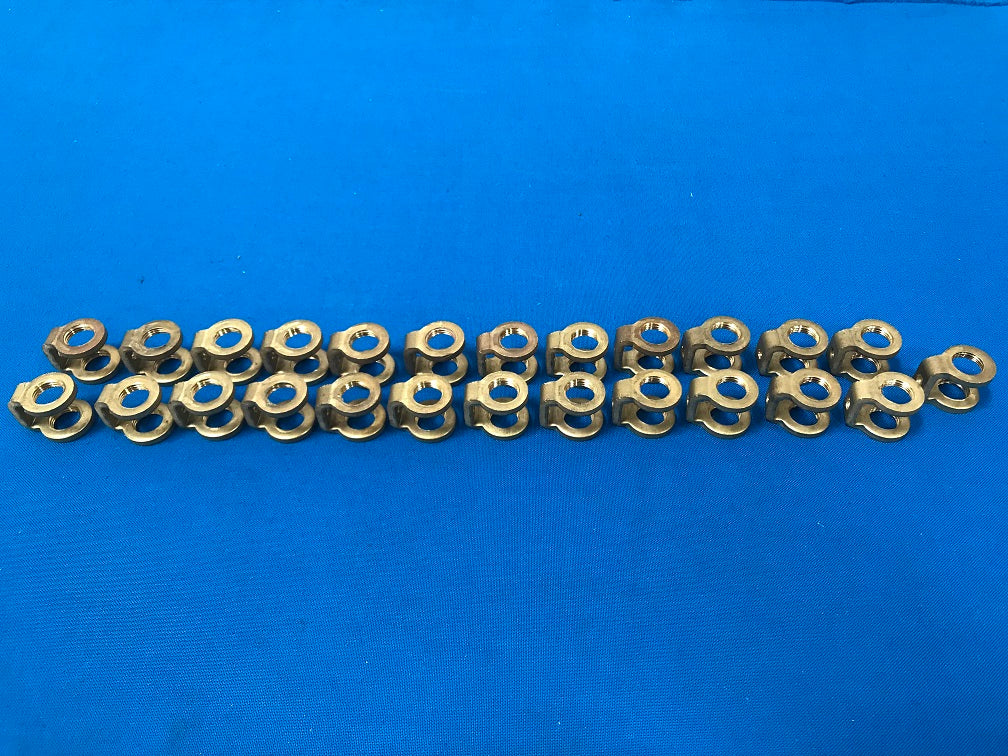Brass Hickey 1/8 x 1/8 IPS threaded x 5/8 Tall (Sold in Lot of 25)