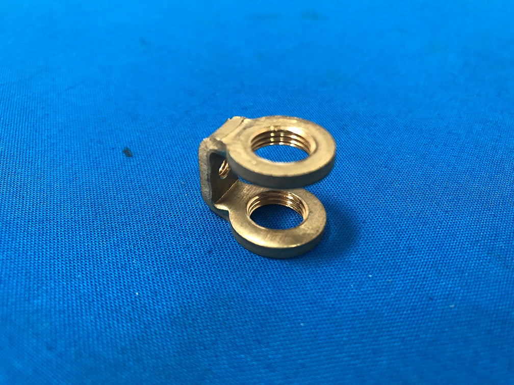 Brass Hickey 1/8 x 1/8 IPS threaded x 5/8 Tall (Sold in Lot of 25)