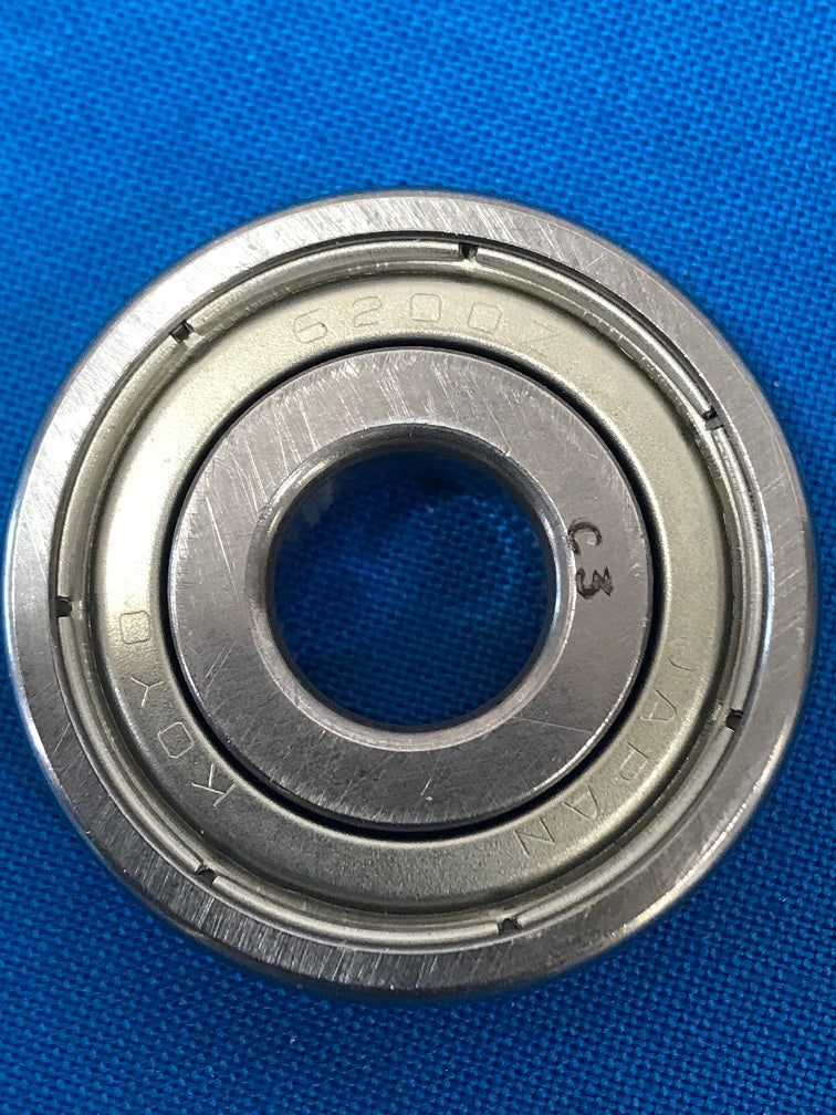 Koyo 6200zzc3 Ball bearings radial deep groove double shielded,c3 clearance sold in lot of 5 pieces