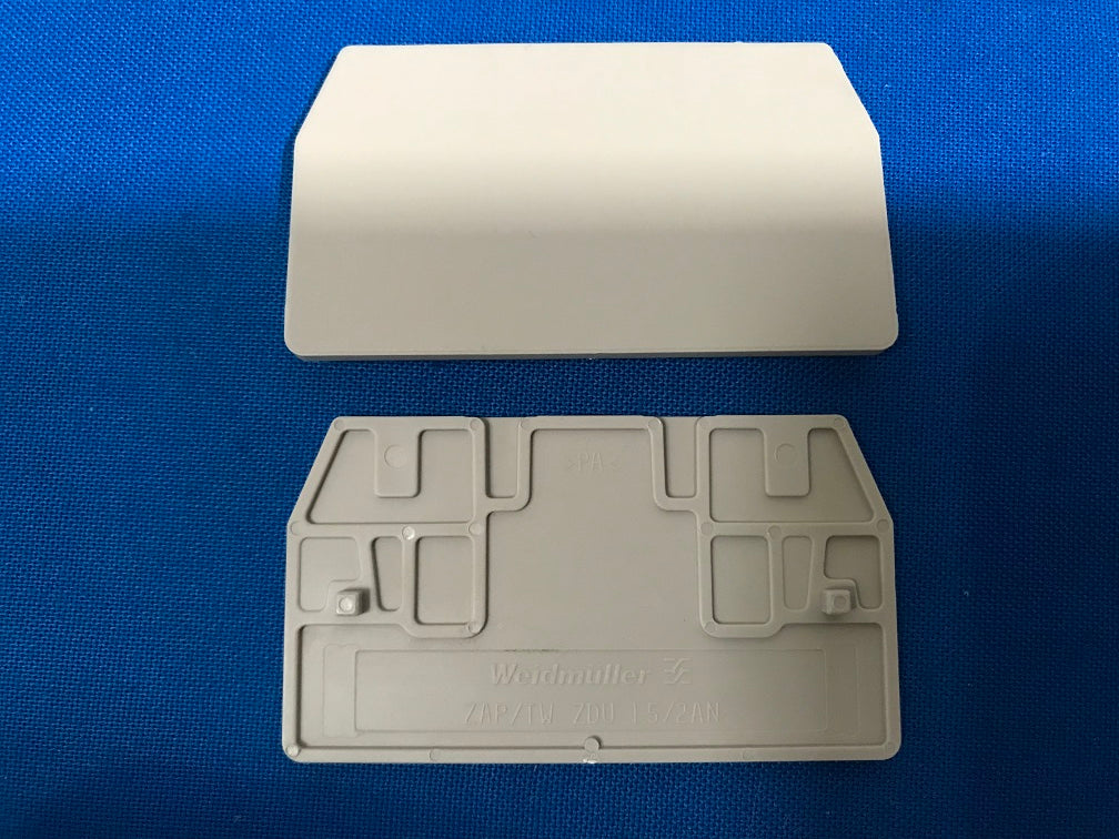 1776030000 Weidmuller ZAP/TW ZDU1.5/2AN Connector end plate