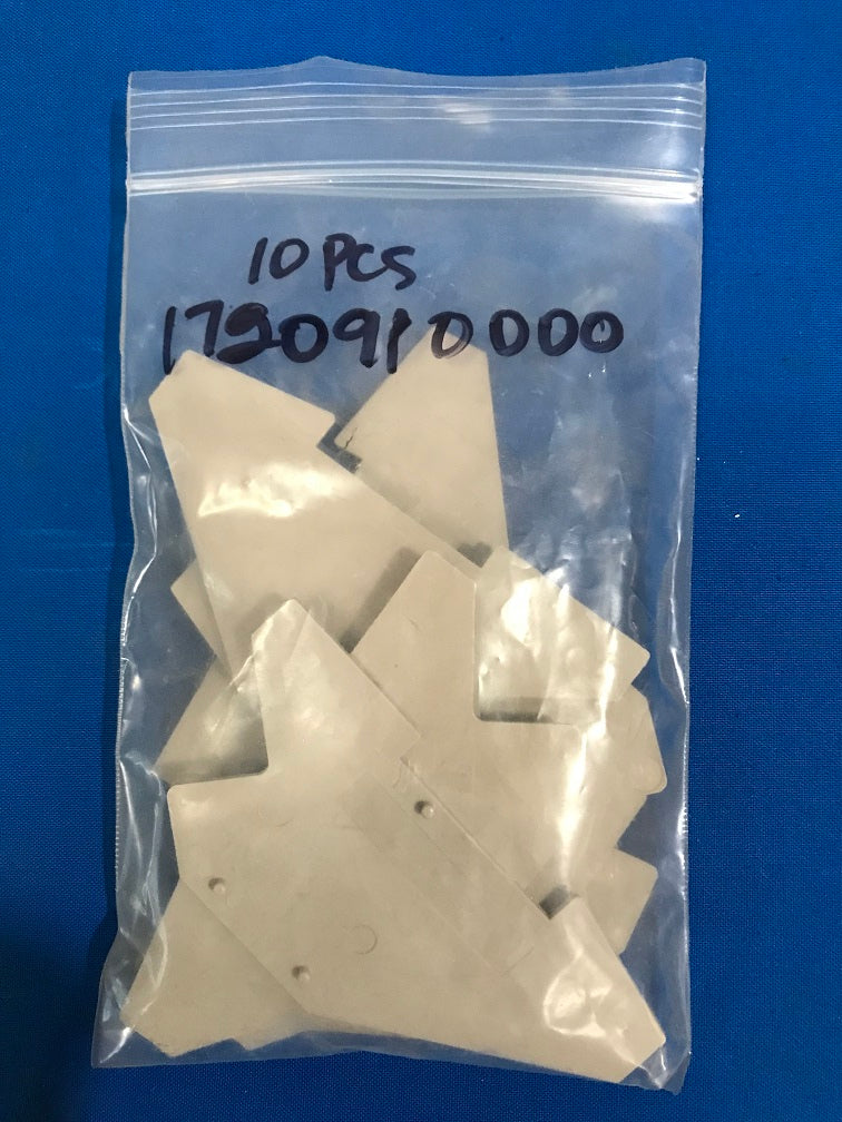 1720910000 Connector end plate,Type for Z series beige ( Sold in lot of 10)