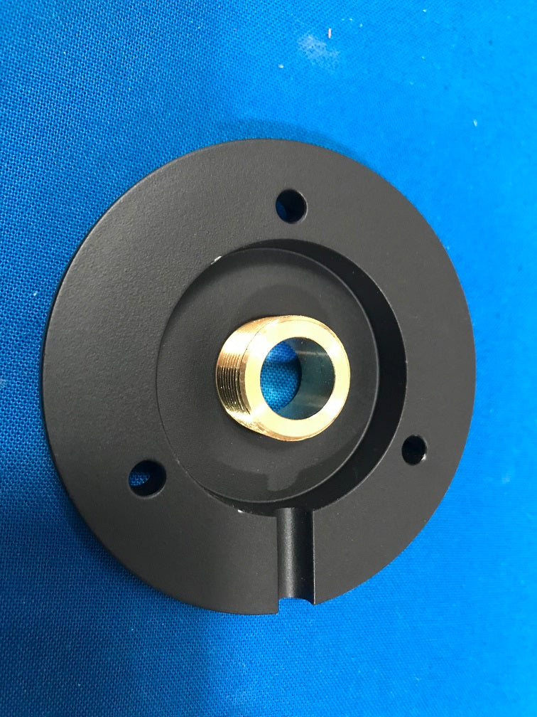 GF1 Gooseneck flange mount, Heavy duty mounting flange.For flexible and secure mounting of microphone.