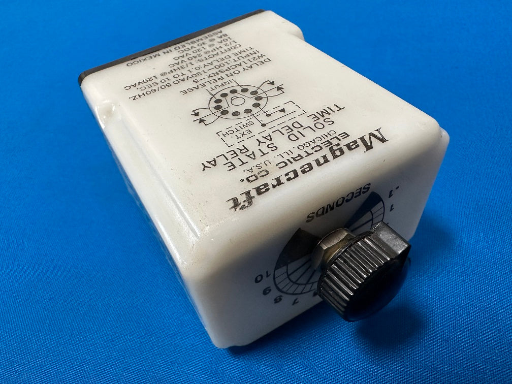 MAGNECRAFT electric company Solid state time delay relay W211ACPSRX-5 Time delay 0.1 to 10sec.
