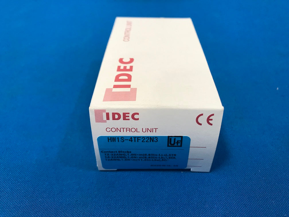 HW1S-4TF22N3 IDEC Selector switch 22mm 4 position plastic, maintained knob, 2 N.O/ 2 N.C