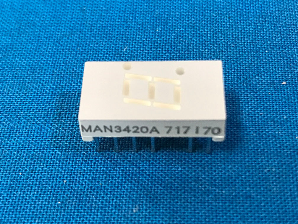 MAN3420A 60417 Display LED QUALITY TECHNOLOGIES (sold in lot of 10pcs)