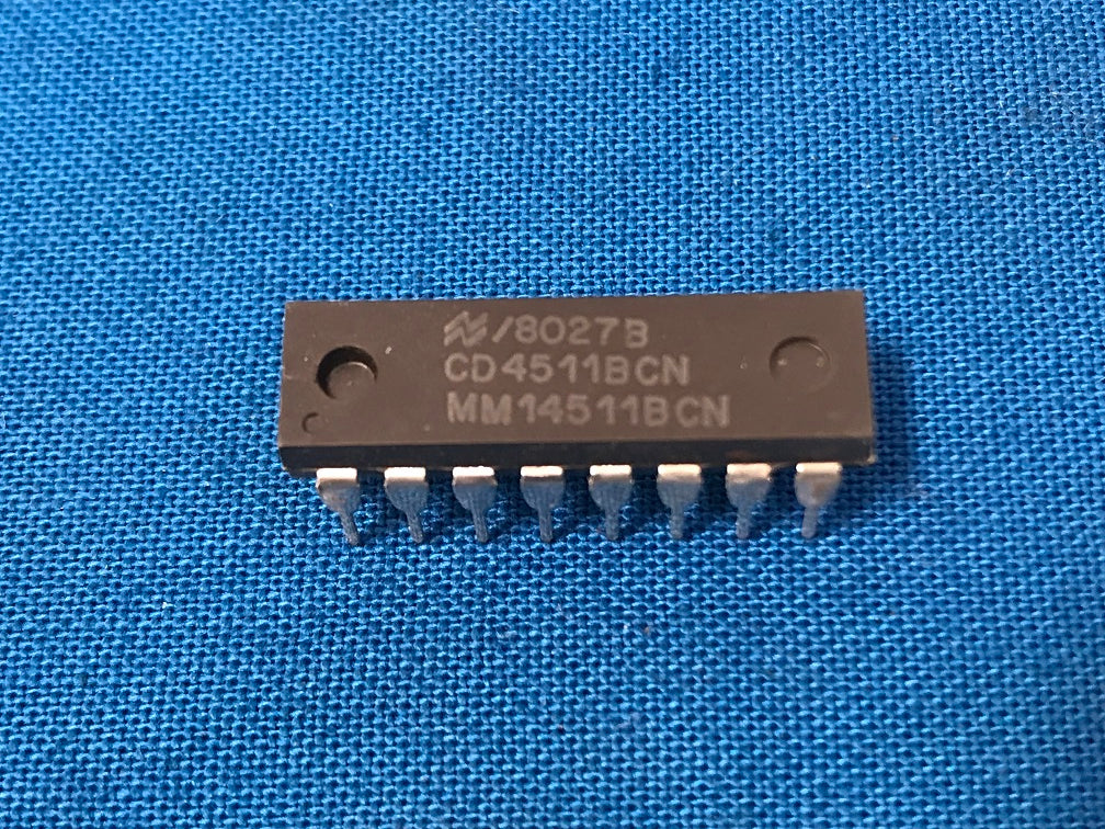 CD4511BCN LED Driver 16 pdip (sold in lot of 20pcs)