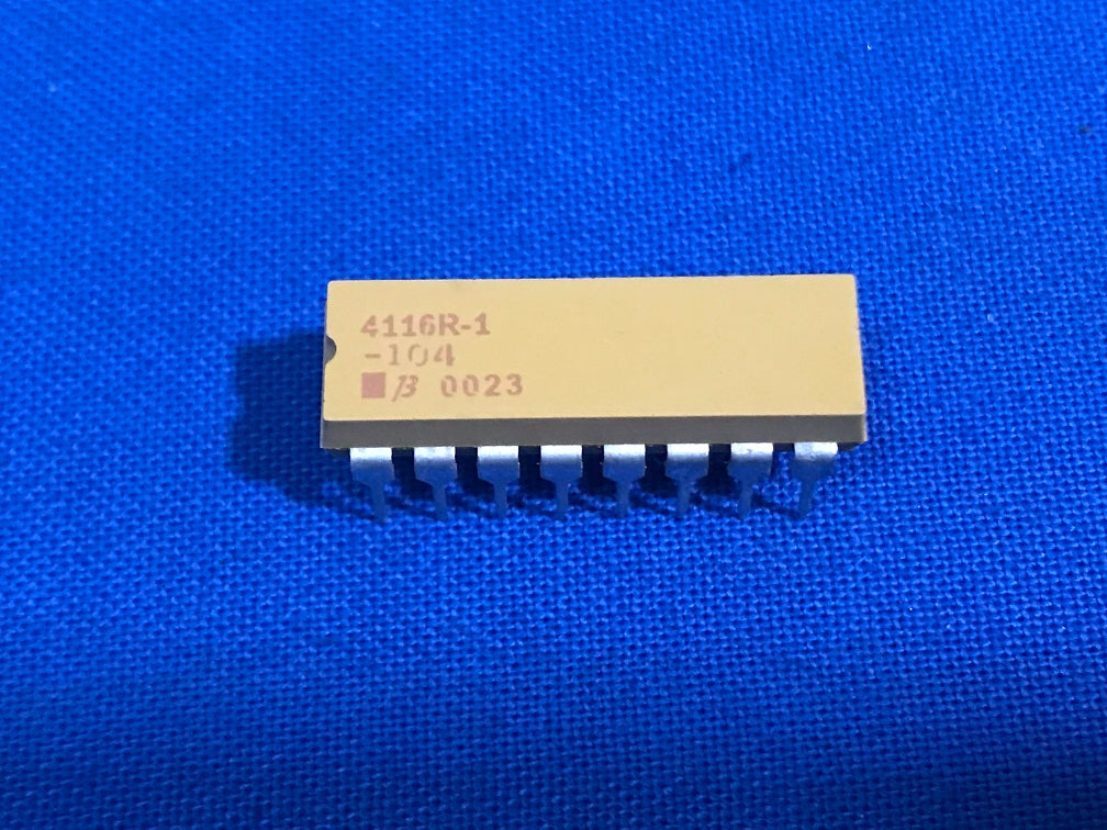 4116R-1-104 100k ohm 250m W power per element Isolated 8 resistor network 16-dip (sold in lot of 30pcs)