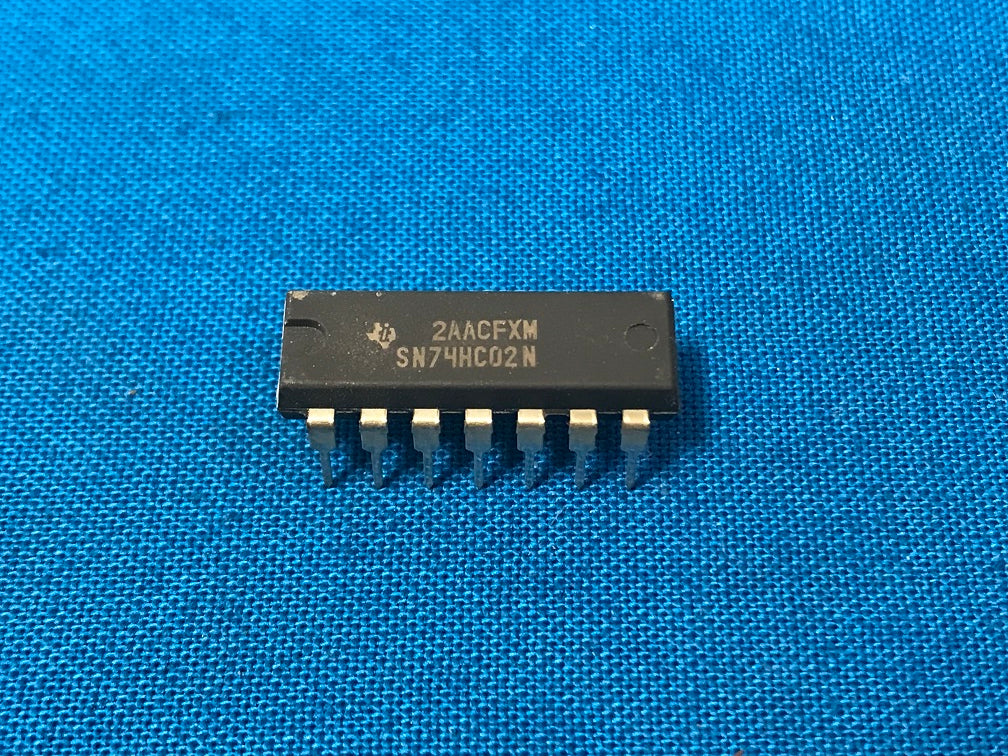SN74HC02N NOR gate IC 4 channel 14 P-DIP ( sold in lot of 20pcs)