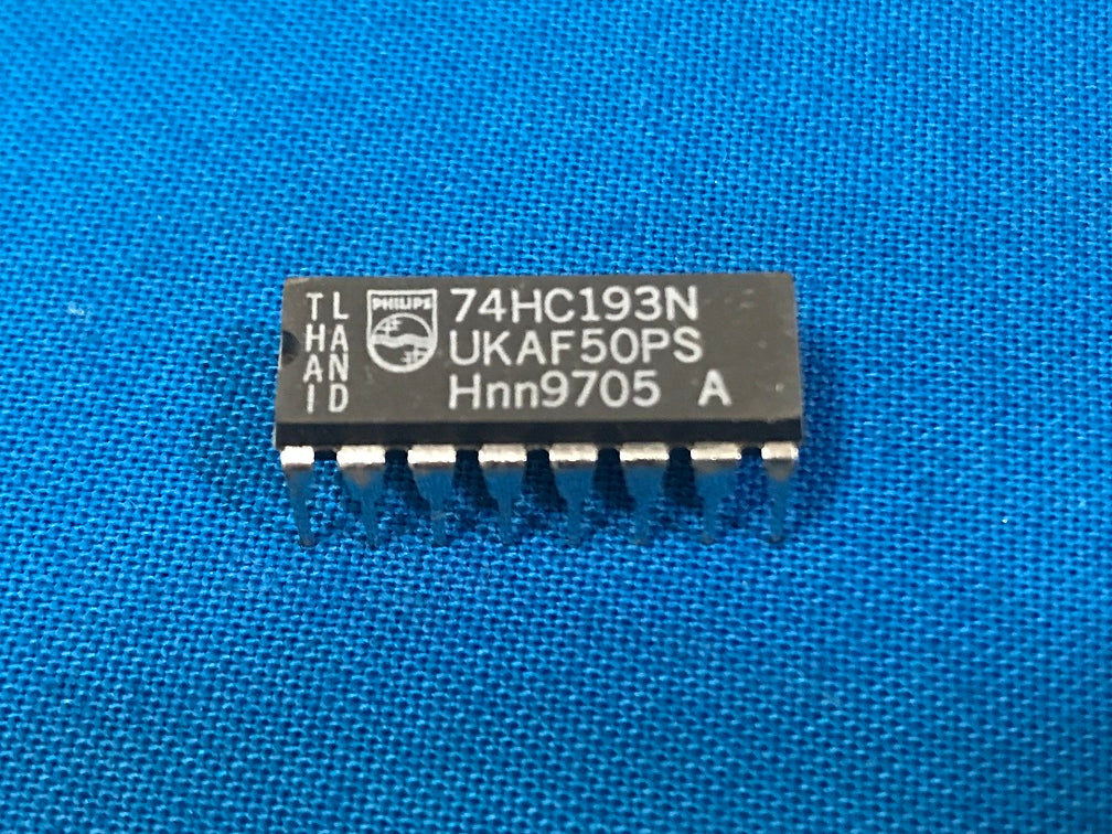 74HC193N BINARY COUNTER IC (sold in lot of7pcs)