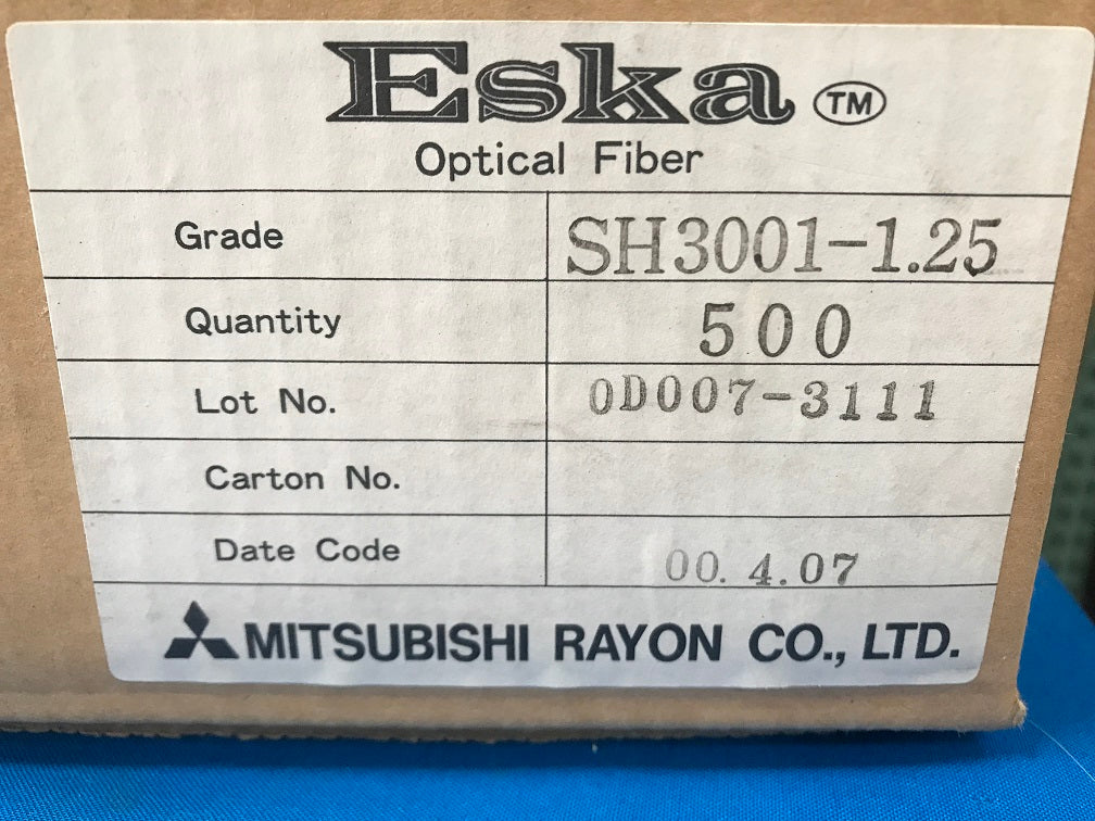 SH3001-1.25 ESKA OPTICAL FIBER, Mitsubishi Quantity 500
