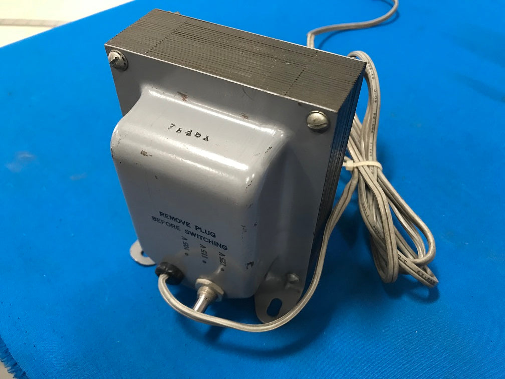 P-6160 Isolation Transformer Primary: 125-115-105 Volts to 60cy. Secondary 115Volts