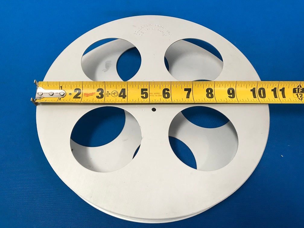 35mm split reel, 10 1/2 inch diameter goldberg bros. inc. 5/16 input shaft.