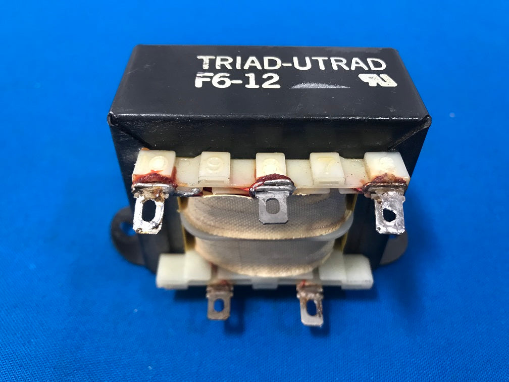 f6-12 Triad-Ultrad Primary Voltage 115VAC output Voltage 12.6V ct @ 2.5 Amps