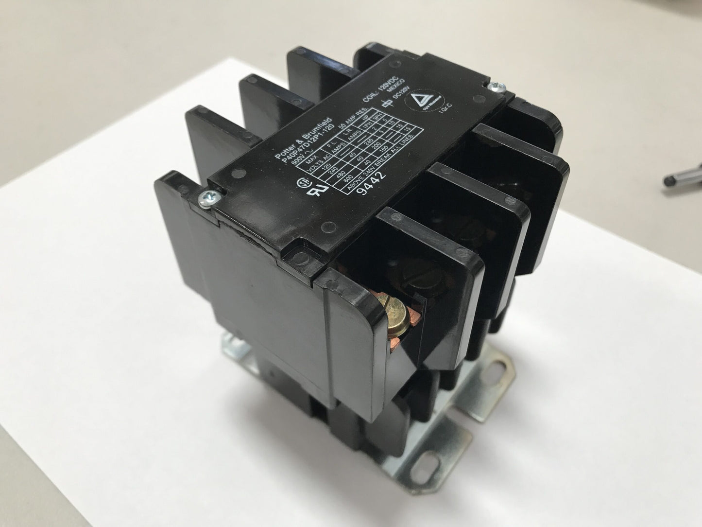 P40P47D12P1-120 POTTER AND BRUMFIELD (CONTACTOR)