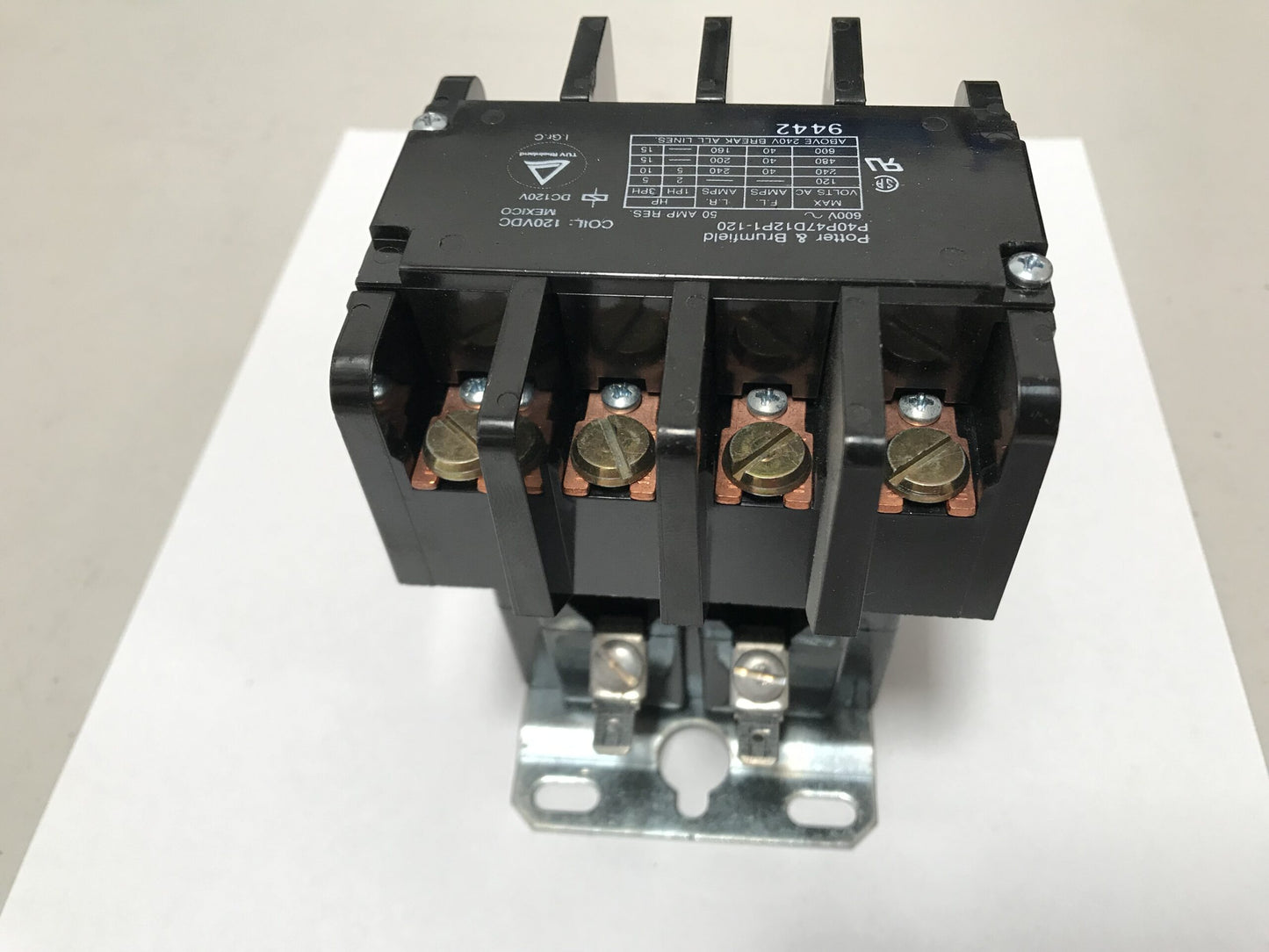 P40P47D12P1-120 POTTER AND BRUMFIELD (CONTACTOR)