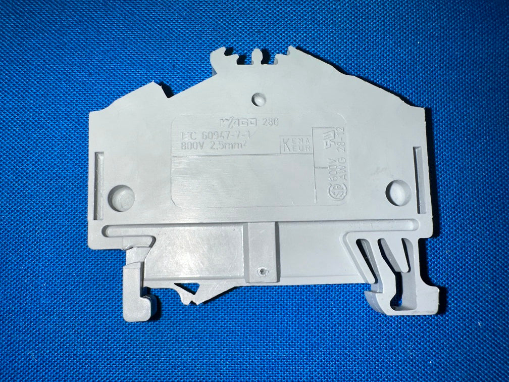280-691 WAGO Terminal block 3 position Feed thru (sold in lot 0f 24pcs)