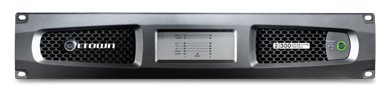 CROWN DCi 2|600, Two-channel, 600W @ 4Ω Analog Power Amplifier; 70V/100V
