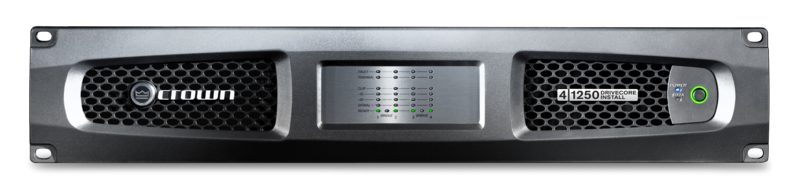 CROWN DCi 4|1250, Four-channel, 1250W @ 4Ω Analog Power Amplifier, 70V/100V