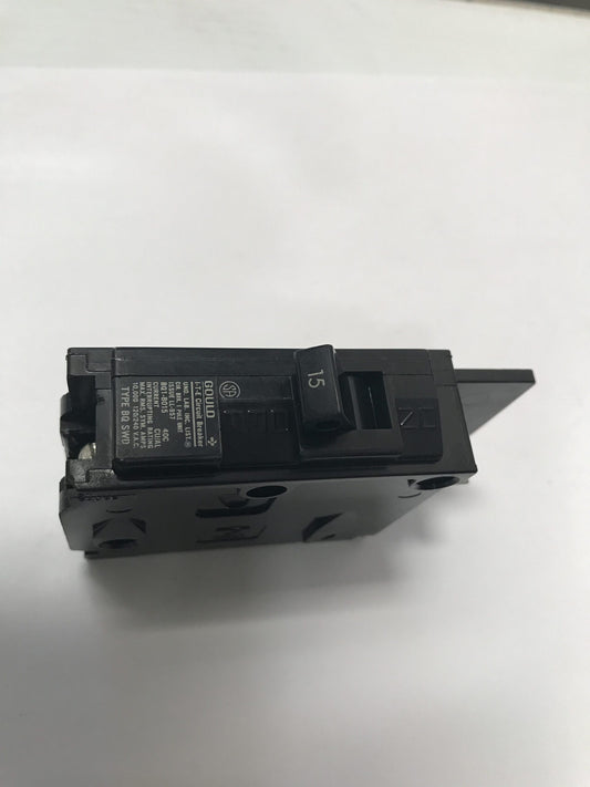 GOULD circuit breaker 15amp TYPE BQ-B015