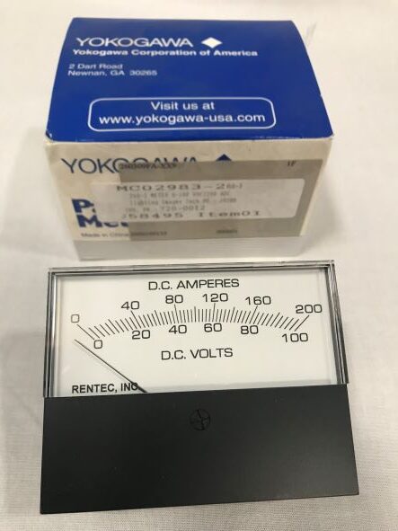 DC AMP  DC VOLT  analog meter (YOKOGAWA))