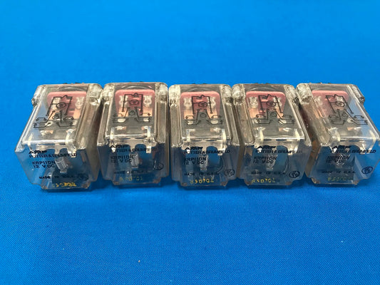 KRP11DN Potter & Brumfield 12vdc relay  (sold in lot of 5 pcs)