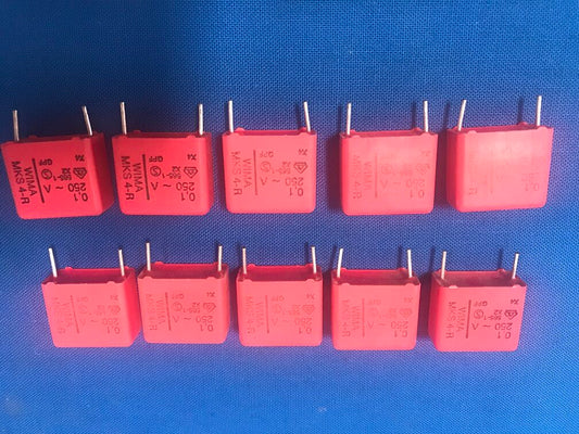 WIMA MKS 4-R  0.1  250V Polyester Film Capacitor