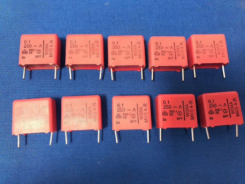 WIMA MKS 4-R  0.1  250V Polyester Film Capacitor