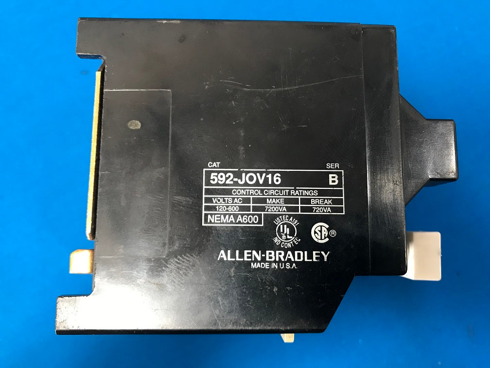 ALLEN BRADLEY    592-JOV16   3Pole Overload Relay