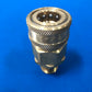 BVHC8-8M    Hydraulic Quick Connect Hose Coupling ,Brass Body, Sleeve Lock 1/2''-14 Thread size H series