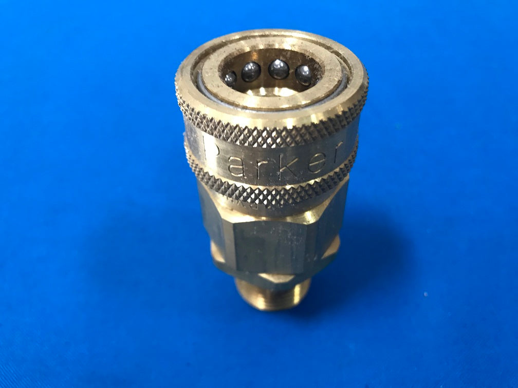 BVHC8-8M    Hydraulic Quick Connect Hose Coupling ,Brass Body, Sleeve Lock 1/2''-14 Thread size H series