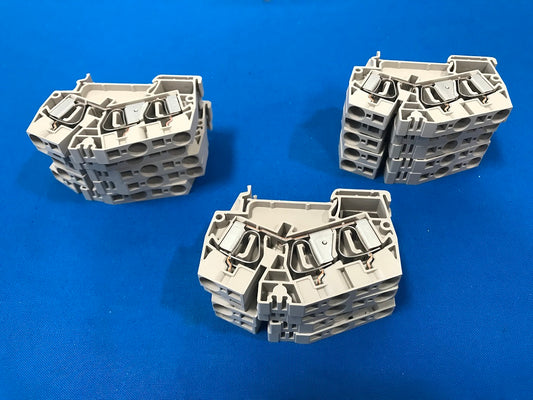 ZDU 6-2/3AN Weidmuller   Mnfr#1771410000  Din rail terminal blocks (sold in lot of 14)