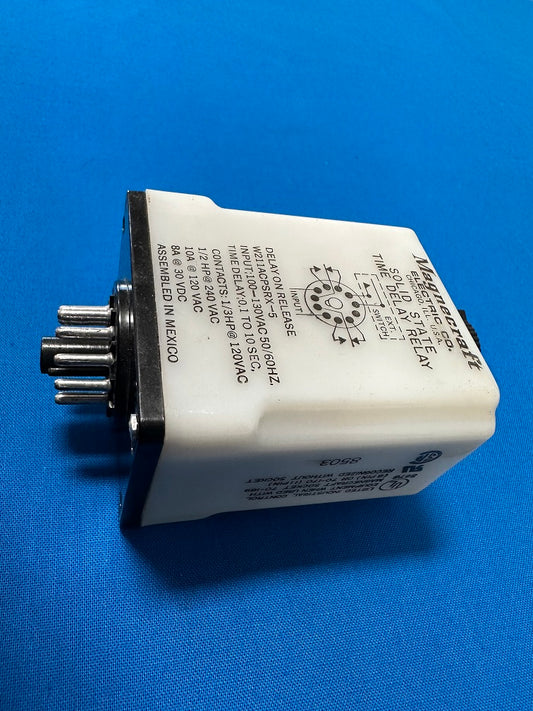 MAGNECRAFT electric company Solid state time delay relay W211ACPSRX-5   Time delay 0.1 to 10sec.