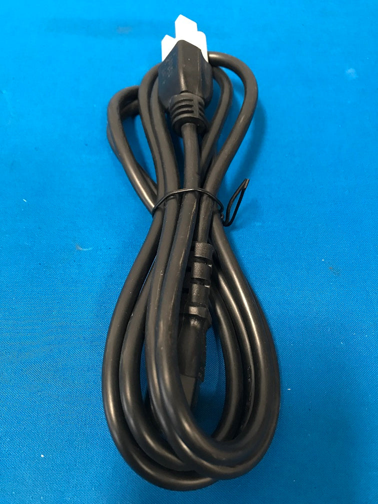 WS-001F   Well -shin 3 prong 6 foot cord power cable E115330 Black  10A 125vac