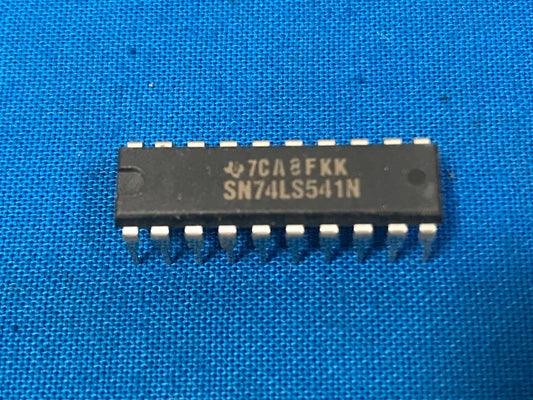 SN74LS541N  Buffer non Inverting 1 element 8 bit per element 3 state output 20 p-dip. ( sold in lot of 18pcs)