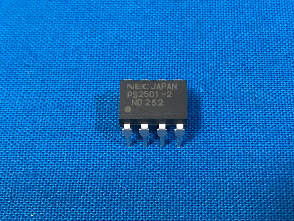 PS2501-2 NEC Integrated Circuit  Optoisolator Transistor output  5300Vrms  2 channel 8-dip  (sold in lot of 10pcs)