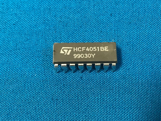 HFC4051BE, STmicroelectronics IC 8 PIN DIP (sold in lot of 10pcs)