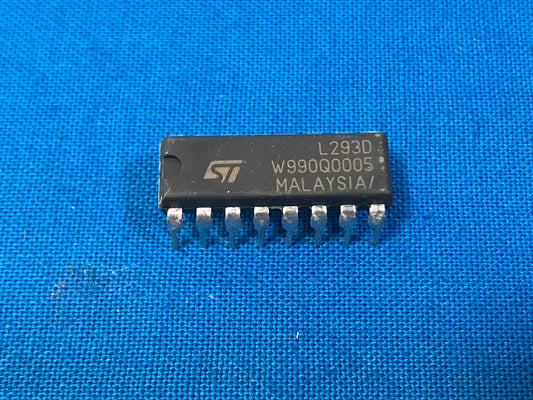 L293D,  Bipolar motor driver Parallel 16  Pin-Dip (sold in lot of 16 pcs)