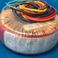 AVEL Transformers Inc. New Milford. CT06776  Model: AT/D4001   Sec. 9V + 9V Toroidal Transformer. 