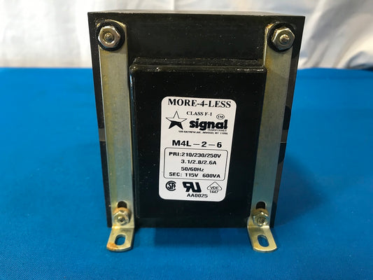 M4L-2-6  SIGNAL TRANSFORMER  MORE-4-LESS, Step down transformer