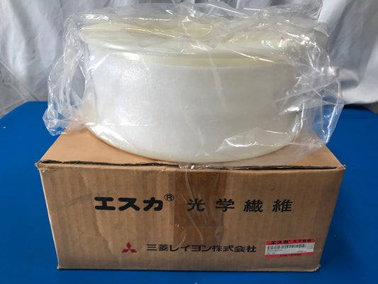 ESKA OPTICAL FIBER-MITSUBISHI CK-30,  0.75mm,or 0.0295inch  diameter fiber optic.