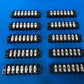 354-11-07-001 CINCH Connectors 10 position terminal strip  20A-250v  14-28 awg (sold in lot of 10pcs)