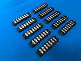 354-11-07-001 CINCH Connectors 10 position terminal strip  20A-250v  14-28 awg (sold in lot of 10pcs)