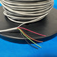 Belden 8445-060(chr) cable 5 conductor 22awg chrome 220 feet long. pvc unshielded control & audio cable 5 conductor
