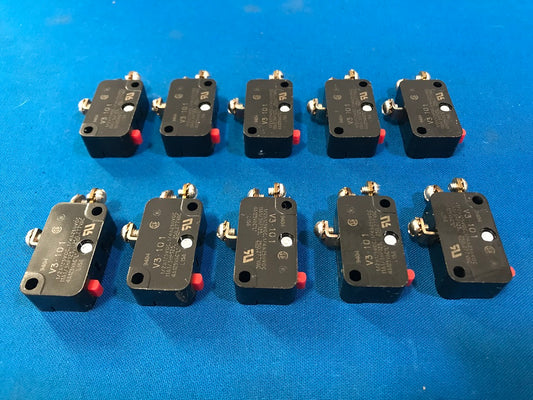 V3-101  Microswitch, Snap action switch (sold in lot of 10 pcs)