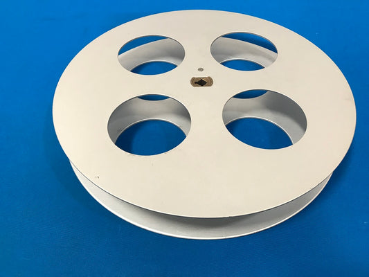 35mm split reel 11 1/2 inch diameter Vintage,  (JR film company) brand. used in great condition.  5/16 input shaft.