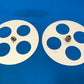 35mm split reel, 10 1/2 inch diameter goldberg bros. inc.  5/16 input shaft.