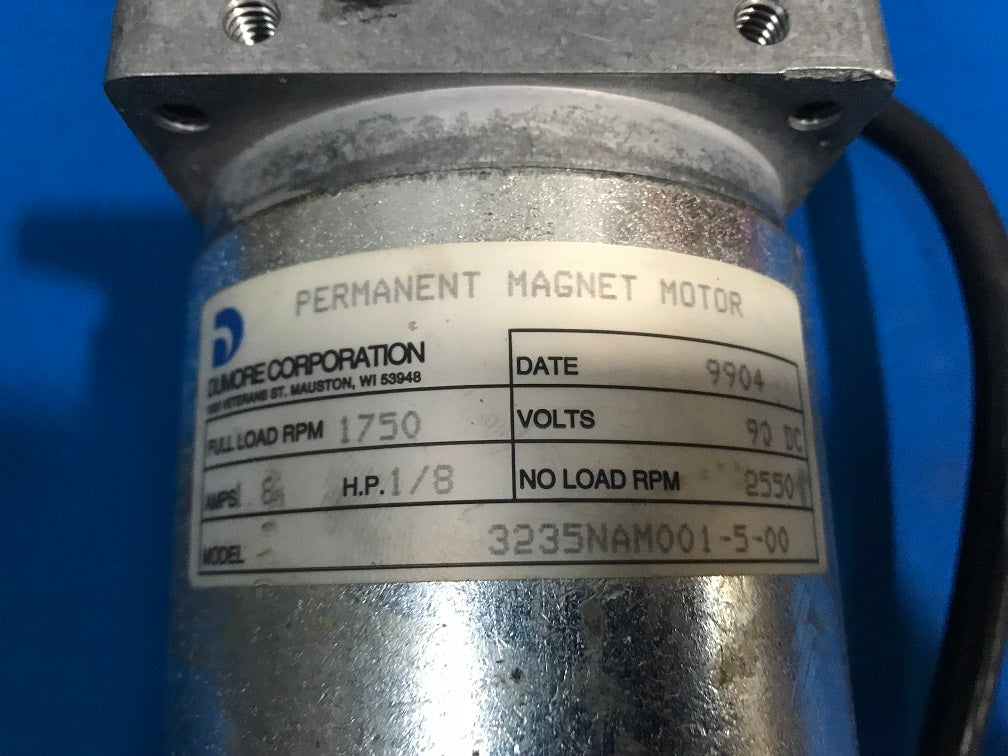 3235nam001-5-00  DUMORE CORPORATION, Permanent Magnet Motor. 0-90VDC    1750RPM