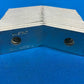 UNISTRUT P2100 PS633-371/2, Bend lenght 2-3/4 x 2-5/8 Part thickness; .220 (sold in lot of 14 pcs)