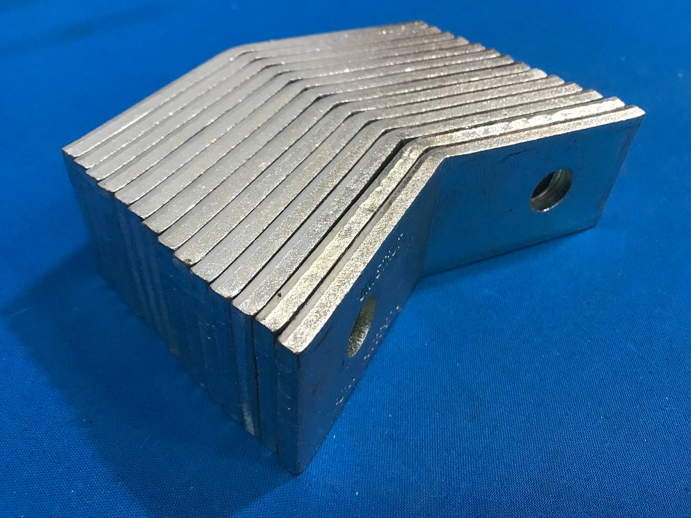 UNISTRUT P2100 PS633-371/2, Bend lenght 2-3/4 x 2-5/8 Part thickness; .220 (sold in lot of 14 pcs)